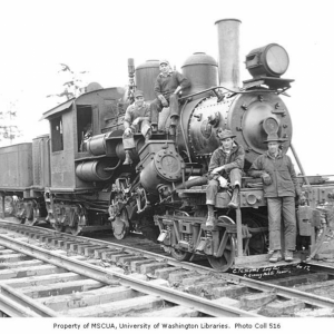 Clemons Logging Company Class C three-truck Climax locomotive no. 3