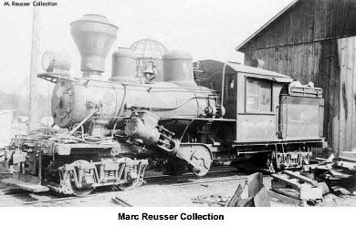 Climax Locomotive Shop Number 411