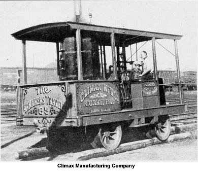 Climax Locomotive Shop Number 65